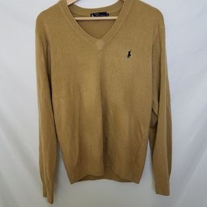 polo ralph lauren  vneck sweater 100%cashmere AG2